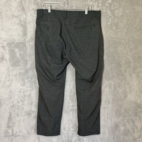 UNDER ARMOUR UA Gray Match Play Golf Pants 38x30 (*38x27) Performance Stretch - Picture 4 of 9